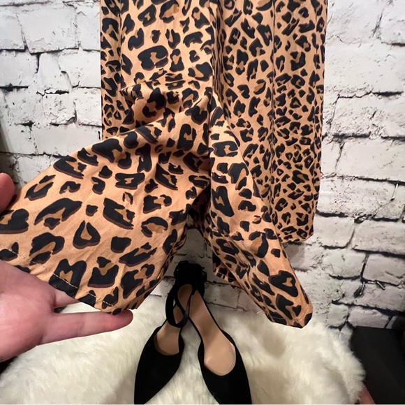 ROMPER - ANTHROPOLOGY HUTCH BANDEAU ROMPER  PLUS SIZE 1X Leopard print - Picture 16 of 16